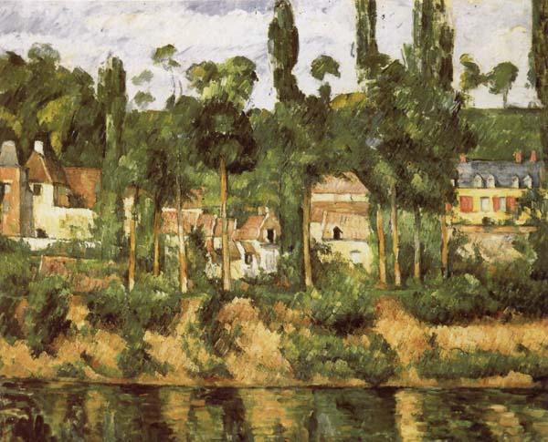 Paul Cezanne The Chateau de Medan Sweden oil painting art